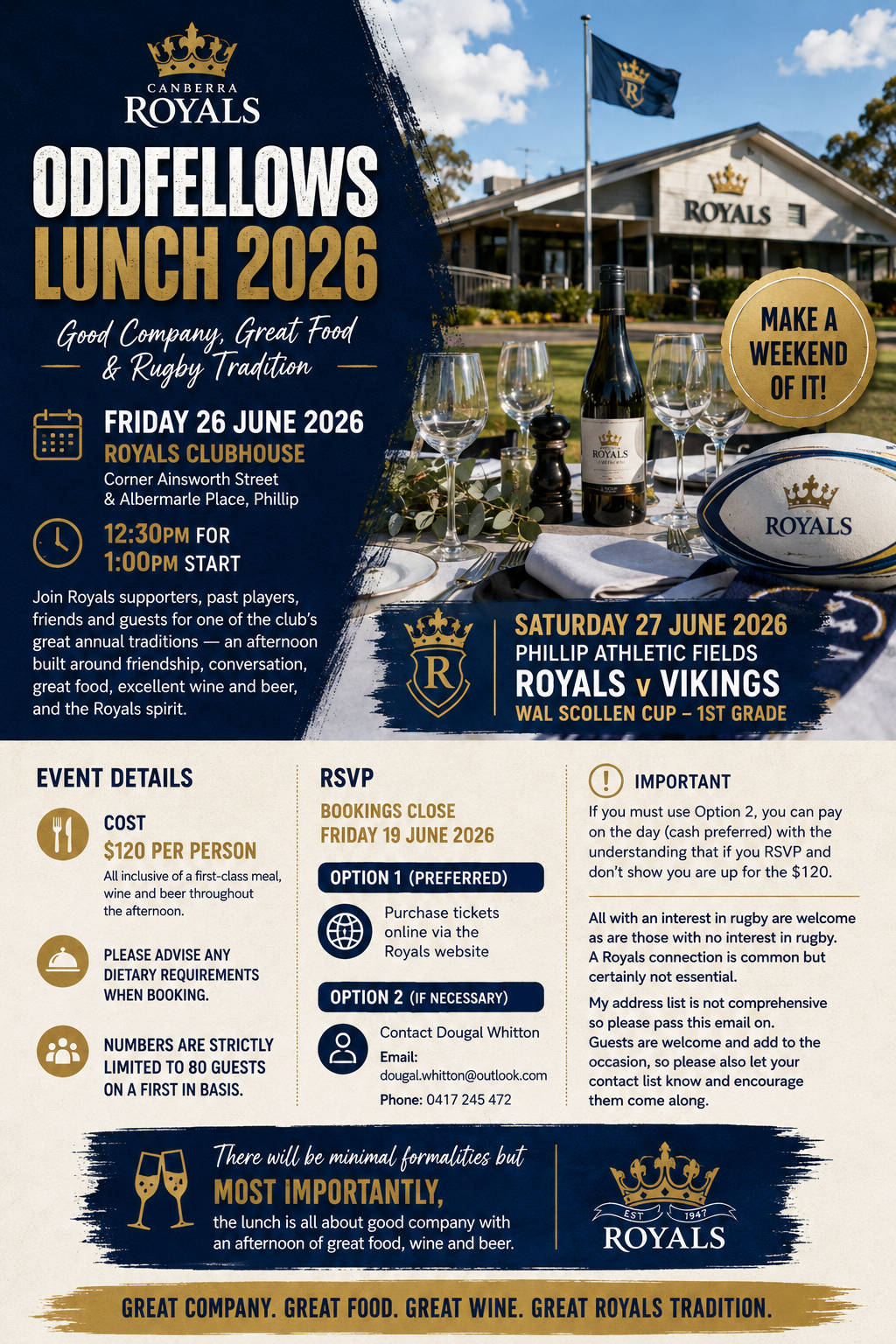 Odd Fellows Lunch 2026